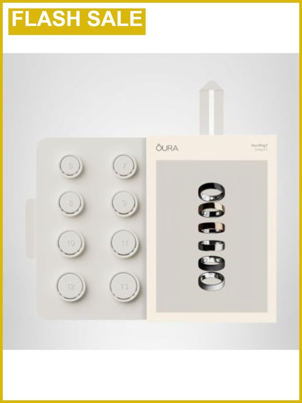 Oura Ring 5 Sizing Kit Sizes 6-13 Plastic Ring Sizers